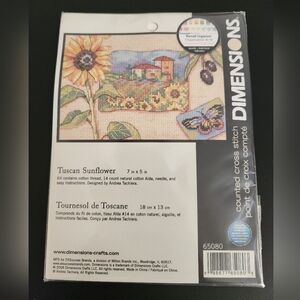 Dimensions Tuscan Flower Counted Cross Stitch Kit